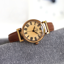 Special Cabinet Small Dial Lady Little Fresher Watch Art Retro Student Soft Girl quartz European-style Fashion Women Watch