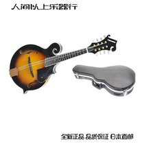 Japan DIRECT MAIL PLAYTECH PFM10F FLAT MANDOLIN with PIANO CASE National musical instrument Tibetan mandolin