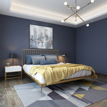 Minima Eu Style Iron Art Bed Double Bed 1 8 m Nordic Iron Bed Single Bed 1 2 m Golden Iron Bed Frame 1 5 m