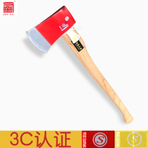 3C certification fire axe demolition tools Stainless steel flat axe RYF285 fire suit mandatory testing CCCF lightning delivery