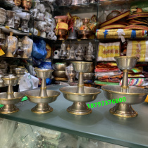Pure copper Dharma Protector Cup Eight auspicious carved Dharma Protector Cup Tibetan supplies household ornaments