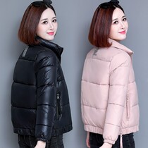 Cotton-padded jacket womens short cotton-padded jacket small man winter 2021 New Korean version of loose size Joker coat