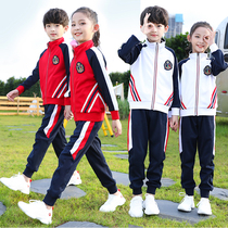 Primary school uniform Games Opening Ceremony clothing kindergarten Garden clothes autumn and winter three sets of cotton clothes