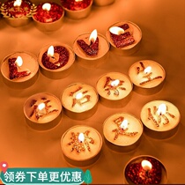 Birthday candle creative fireworks romantic scene surprise layout room decoration confession gift love net red smoke