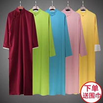 New cross talk Zhang Yunlei the same robe Mandarin female long shirt male Deyun said cross talk clothing