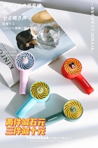 Hot Day comes a ~ Japan YOOKESAA hand-held small fan three-speed adjustment USB charging 8 hours battery life