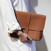 Apple laptop macbookpro13 inch computer bag hand air13 3 inner bag 12 15 waterproof leather case