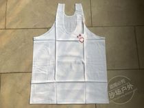 Old-fashioned cotton white vest older generations memory sweatshirt knitted vest