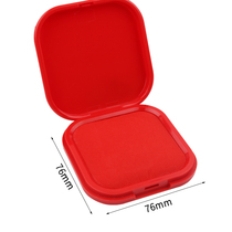 Morning light printing clay box seconds dry printing table Red 97524 financial special stamp oil does not stain office supplies