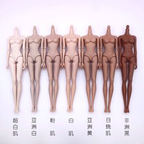 Chinese Dream Fan doll body 12-point supermodel joint body Second Generation Thin version with fr2 small cloth blythe ob