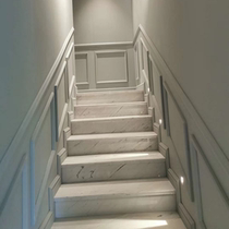 Integrated wall panel Bamboo Wood Fiber Protection Wall Panel Stairs Half Wall Skirt Chengdu Package Install Light Extravagant Simple wood Imitation Solid Wood wall