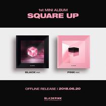 Spot Genuine BLACKPINK Album Pink INK Mini 1 SQUARE UP CD Record Card Accessories