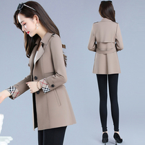 Small Noble windbreaker noble lady popular womens clothing High sense coat temperament coat 2021 Spring and Autumn New