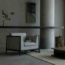 Van a few ex-gratia furnishings-Zen Serie A single sofa (one eighth edition)
