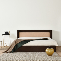 Vatican furniture CubeBed square bed Nordic fabric double bed modern simple master bed 1 5 meters 1 8 meters