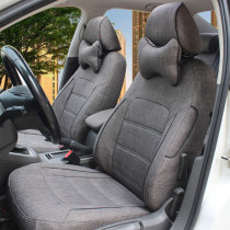 Buick GL6 GL8 Lu Zun 7-seat Trumpchi GM6GM8 special Four Seasons universal linen fabric all-inclusive car seat cover