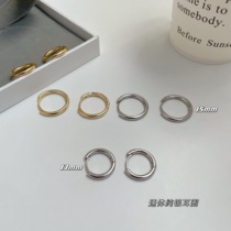 Simple cold wind earrings female temperament Korean earrings female earrings 2021 New Tide small and exquisite earrings