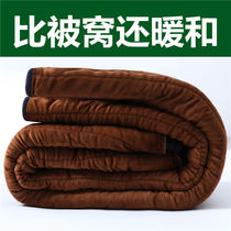 Middle-aged and elderly men's extra thick cotton pants warm pants winter plus velvet padded loose warm pants winter dad cotton pants