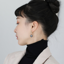 DD Pearl Earrings South Korea Great Brand Temperament Mosquito Coil Pan Without Pain Ear Clip Without Earrings Woman Earrings Retro Port Wind Herben