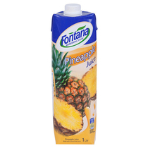 Cyprus imported Fontana Fontana pineapple juice beverage 111x12 bottle full case
