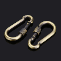 High-grade load-bearing load adhesive hook carabiner spring buckle safety hook dog chain buckle chain Buckle