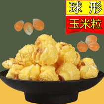 New popcorn corn kernels spherical burst small corn kernels can be microwave oven bursting dry corn corn bracts
