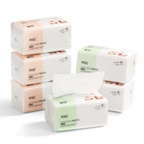 420 sheets of Baiduo soft paper towel pumping paper whole box household large bag four layers of hand-wiping toilet paper napkin facial tissue
