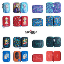 smiggle multi-function student anti-drop pen case hard case relief large capacity double-layer pen case Korean tide neutral