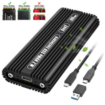 pcie m2 nvme solid state mobile hard disk box typec reader SSD Thunderbolt 3 external replacement box m2