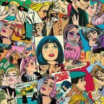 Pop style junk journal Sticker Computer Notebook Waterproof Retro Anime ipad Sticker Suitcase