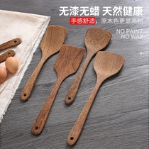 Household wooden shovel wooden spoon non-stick pan special long handle cooking shovel wooden shovel high temperature resistant wood and wooden spatula
