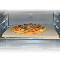Electric oven square pizza plate pizza stone fried plate pizza plate baking stone plate (cordierite)