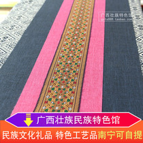 Zhuang Zhuang Jin table flag New Chinese Zen tea table table table TV cabinet cover cloth Chinese style tea flag