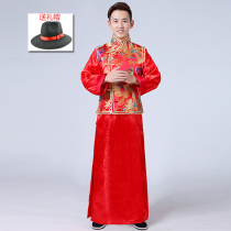 Xiuhe clothing 2020 new toast clothing Tang suit men Chinese style men cheongsam groom Chinese wedding dress retro