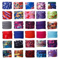 Seamless versatile Magic headscarf 3 multifunctional outdoor riding bib fashion versatile sweat towel polyester summer