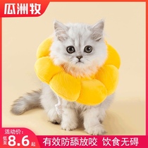 Cat collar Elizabeth ring anti-licking soft head cover dog Elizabeth White Shame collar sterilization pet supplies