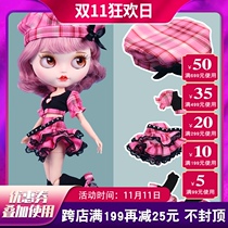 DBS blthe doll pink check sweetheart four-piece suit azone Lika ob24 doll