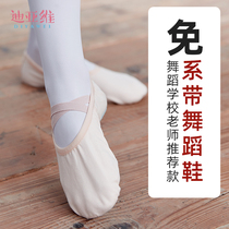 No lace-up dance shoes for girls Children soft-soled shoes girls Chinese dance professional ballet summer dancing shoes