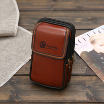 2020 new mobile phone bag men wear belt mobile phone case outdoor sports belt bag multifunctional leisure bag wallet