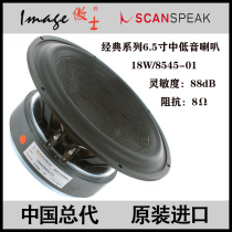 Scanspeak Denmark dmsamsbo 18W 8545-01 6 5 inch 177mm fever mid-bass horn