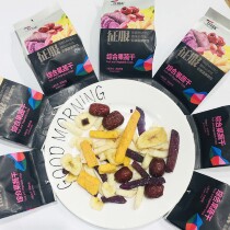 Taste independent small package comprehensive fruit and vegetable crisp winter jujube leisure snacks dried fruit banana dried sweet potato dried purple potato