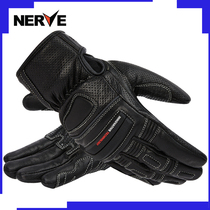  NERVE Neve four seasons motorcycle riding gloves waterproof and warm winter fall-proof men and women knight motorcycle racing