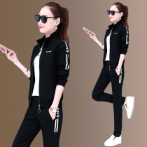 Casual 361 Sportswear Suit Womens Clothing Spring Autumn Season 2022 New Loose big code Jordan Northree Three sets pure cotton