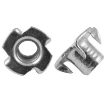 Carbon steel four claw nut speaker nut nut four claw screw cap wooden inlay nut M3M4M5M6M8M10