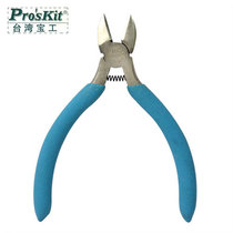 Taiwan Baogong 1PK-037S economical 5 inch non-slip handle diagonal pliers oblique nose pliers oblique pliers