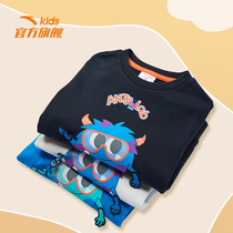 Ann stepped childrens necropolis 2022 spring new male childrens baby cartoon monster splicing rammed and jersey man