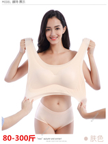 Adolescent Junior High School High School students Fat Girl thin vest bra fat mm big fat plus size underwear Cotton