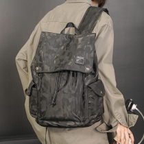 Leisure Men Shoulder Backpack Camouflage Edition Student Bag Package Travel Backpack New Model