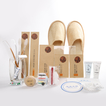 Hotel disposable toiletries Hotel toothbrush toothpaste set High-grade bed and breakfast inn special environmental protection kraft paper