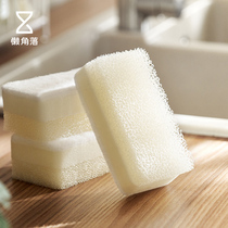 Lazy corner dishwashing sponge scrubbing scouring cloth Cleaning Scrubbing pot brush bowl cleaning decontamination and oil removal 3 pieces 67676